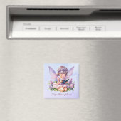 Personalized Fairy Art Freya Dreams Magnet (Insitu (Vaatwasser))