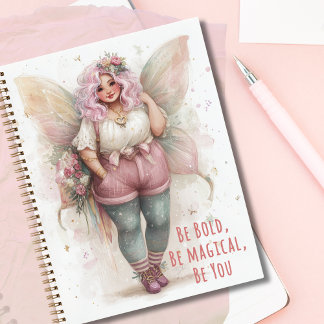 Personalized Fairy Art Journal – Be Bold Be You Notitieboek