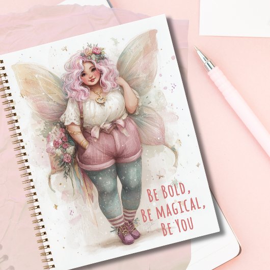 Personalized Fairy Art Journal – Be Bold Be You Notitieboek