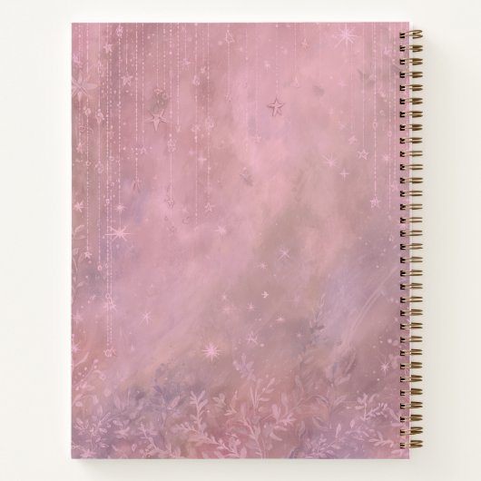 Personalized Fairy Art Journal – Be Bold Be You Notitieboek (Achterkant)