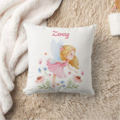 Personalized Fairy Girl Nursery Pillow Kussen (Deken)