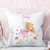 Personalized Fairy Girl Nursery Pillow Kussen
