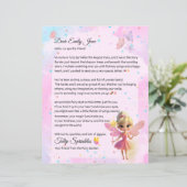 Personalized Fairy Letter for Girls – Custom Name (Staand voorkant)