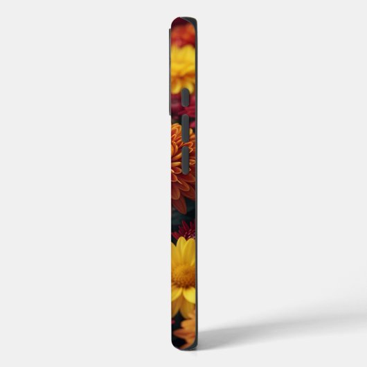 Personalized Fall Blossoms –Tough Case iPhone 16 (Achterkant / Links)