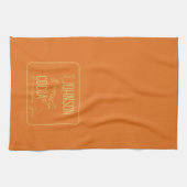 Personalized Fall Family Pumpkin Spice Theedoek (Horizontaal)