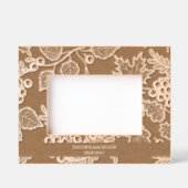 Personalized Fall Leaf Patterned Gegraveerde Lijstjes (Voorkant)