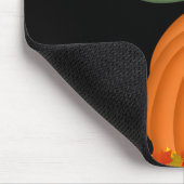 Personalized Fall Pumpkin Leaves Mouse Pad Muismat (Hoek)