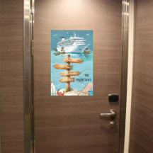 Personalized Family 4Ports Sign Cruise Door Marker