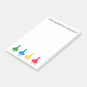 Personalized Family Board Game Lover Post-it® Notes (Schuin)