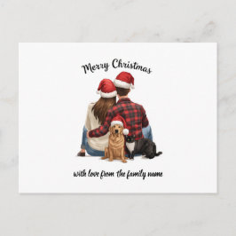 Personalized Family Christmas 2025 Briefkaart
