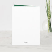 Personalized Family Christmas 2025 Feestdagen Kaart (Achterkant)