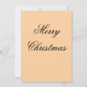 Personalized Family Christmas Card 2025 | Light  Kaart (Achterkant)