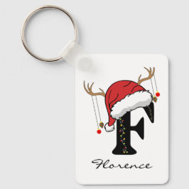 Personalized Family Christmas Keychain for Friends
