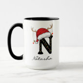 Personalized Family Christmas Mug for Coworkers Mok (Links)