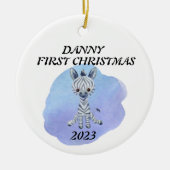 Personalized Family Christmas Ornament (Voorkant)