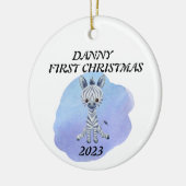 Personalized Family Christmas Ornament (Links)