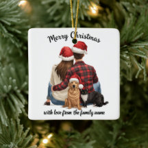 Personalized Family Christmas Ornament 2025