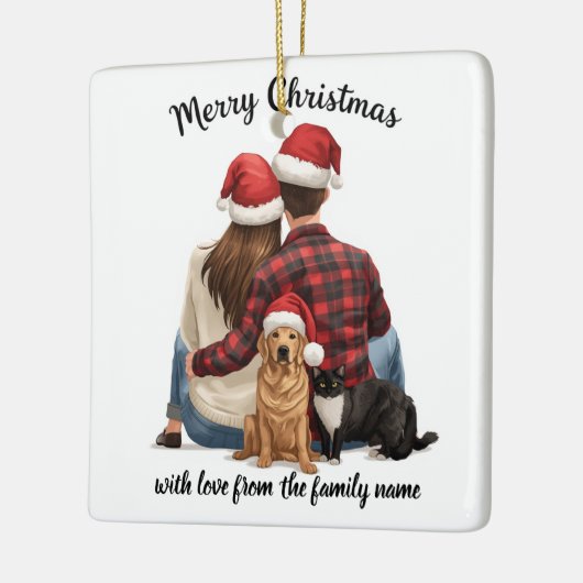 Personalized Family Christmas Ornament 2025 (Links)