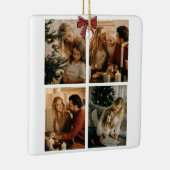 Personalized Family Christmas Photos Ornament (Rechts)