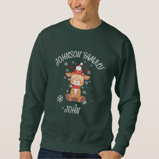 Personalized Family Christmas Sweatshirt
