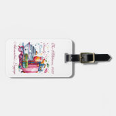 Personalized Family Cruise Name Year Bagagelabel (Voorkant horizontaal)