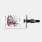 Personalized Family Cruise Name Year Bagagelabel (Achterkant horizontaal)