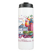 Personalized Family Cruise Name Year Thermosbeker (Voorkant)