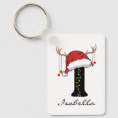 Personalized Family Monogram Keychain for Friends (Voorkant)