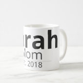 Personalized Family Mug – Custom Name & Role Gift Koffiemok (Voorkant rechts)