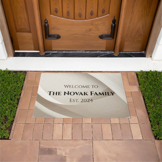Personalized Family Name Doormat – Welcome Deurmat (Buiten)