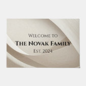 Personalized Family Name Doormat – Welcome Deurmat (Voorkant)