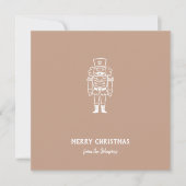 Personalized Family Name Merry Christmas Prince Kaart (Voorkant)