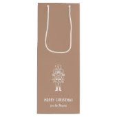 Personalized Family Name Merry Christmas Prince Wijn Cadeautas (Voorkant)