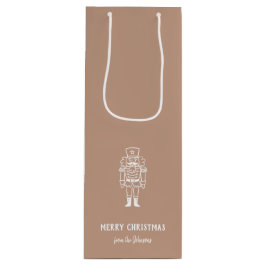 Personalized Family Name Merry Christmas Prince Wijn Cadeautas