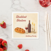 Personalized Family Name Shabbat Shalom Servet (Insitu)