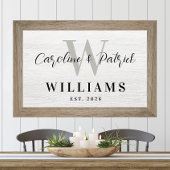 Personalized Family Name Wall Art Custom Print