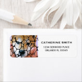 Personalized Family Pet Photo Leopard Etiket (Insitu)