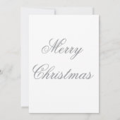 Personalized Family Photo Christmas Card Bedankkaart (Achterkant)