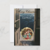 Personalized Family Photo Christmas Card Bedankkaart (Voorkant)