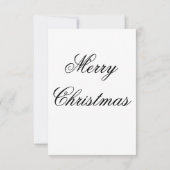 Personalized Family Photo Christmas Card Bedankkaart (Achterkant)