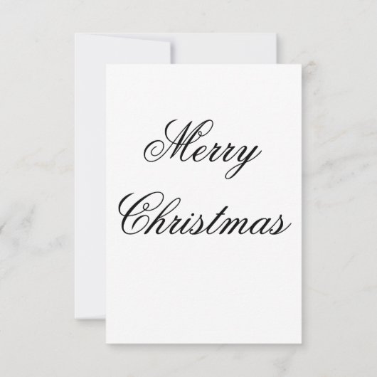 Personalized Family Photo Christmas Card Bedankkaart (Achterkant)