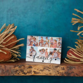 Personalized Family Photo Collage Fotoplaat (Zijkant)