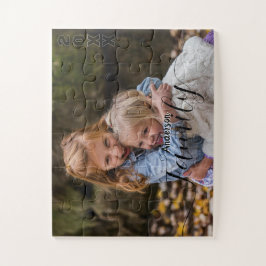 Personalized Family Photo Collage Jigsaw Puzzle Legpuzzel