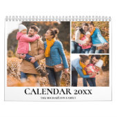 Personalized Family Photo Collage Kalender (Hoes)