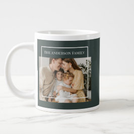 Personalized Family Photo | Custom Family Name  Grote Koffiekop
