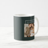 Personalized Family Photo | Custom Family Name  Koffiemok (Voorkant rechts)