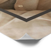 Personalized Family Photo | Custom Family Name  Poster (Hoek)