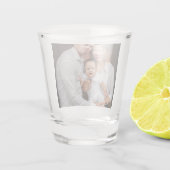 Personalized Family Photo Custom Shot Glas (Achterkant)