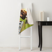 Personalized Family Photo Sherpa Blanket Deken (In situ)