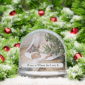 Personalized Family Photo Snow Globe Sneeuwbol (Kerstmis)